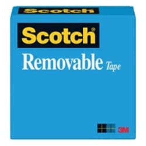 Scotch Removable Tape 811 3/4″ × 1296″ (19 mm × 32 9 m)